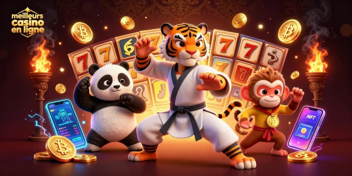 Vivez un gameplay palpitant aux meilleurs casino en ligne avec des personnages vibrants et l'excitation des jackpots.