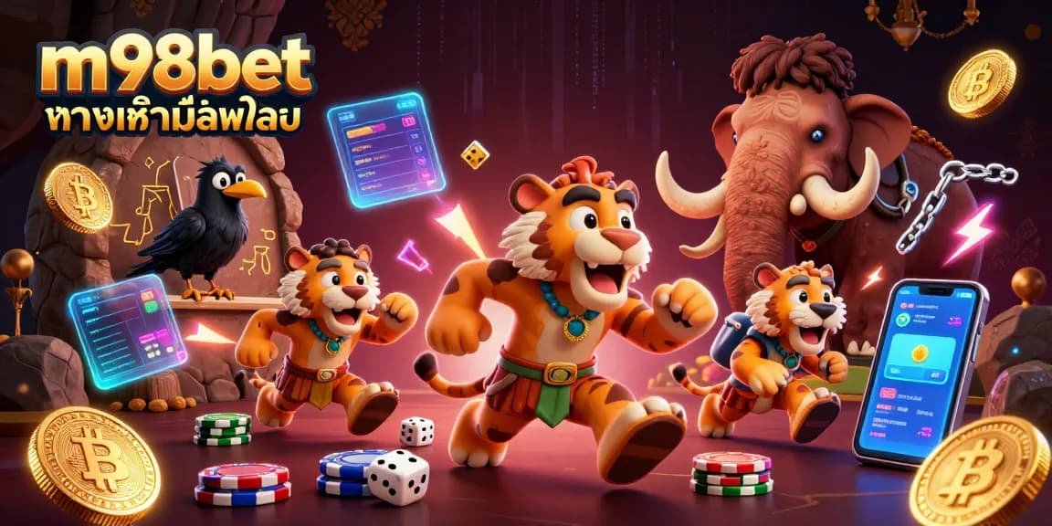 m98bet ทางเข้ามือถือ คู่วัยดึกดำบรรพ์เล่นคาสิโนโบราณ