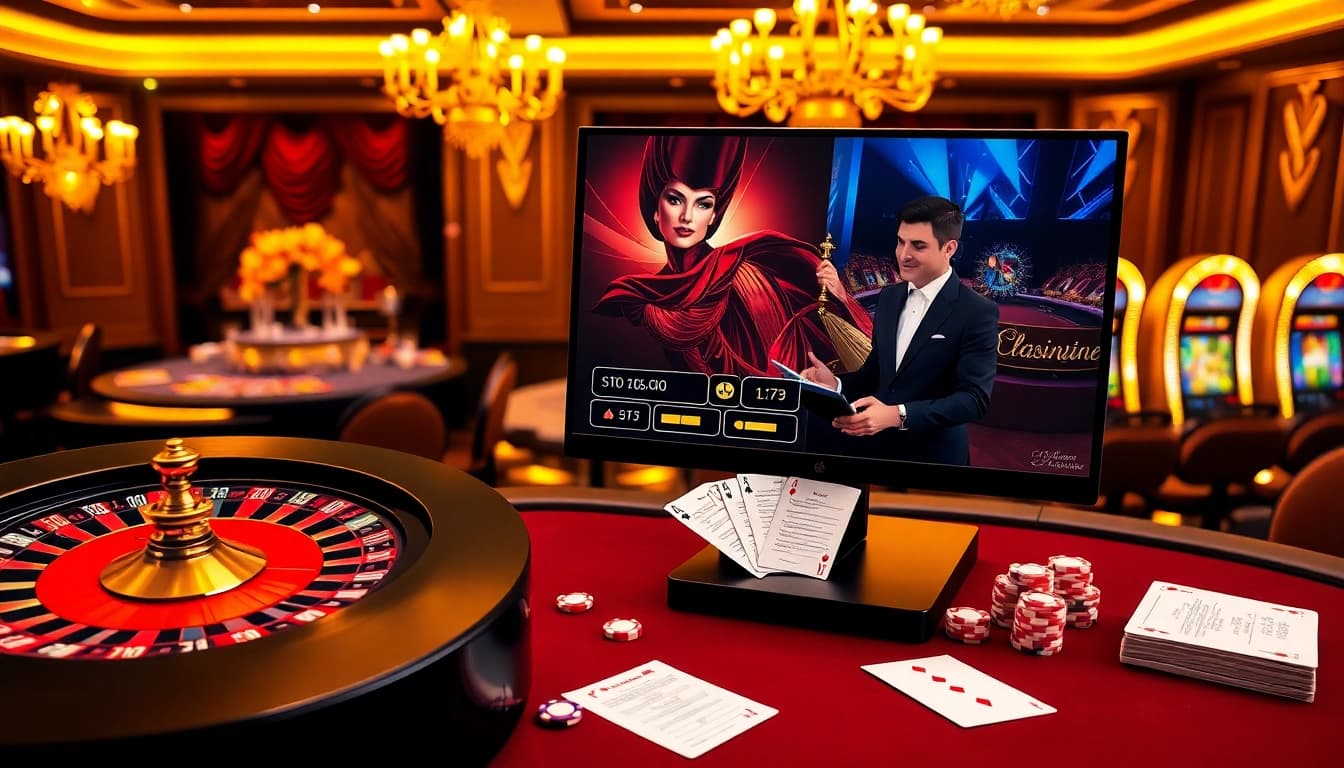 Vivez l'excitation du casino en ligne France avec des croupiers en direct et des installations de jeu luxueuses.