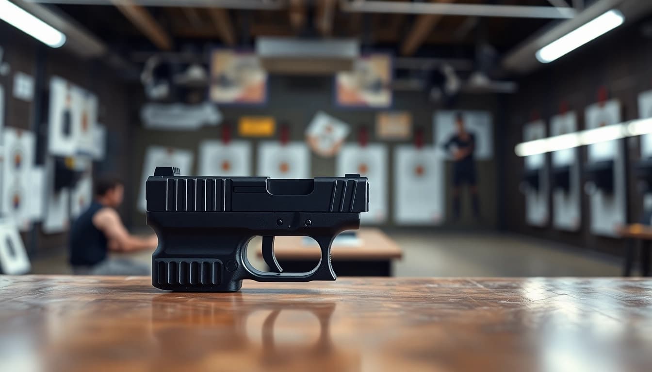 Showcase of Glock 17 Gen 3 MOS OEM Slide highlighting its design and functionality.