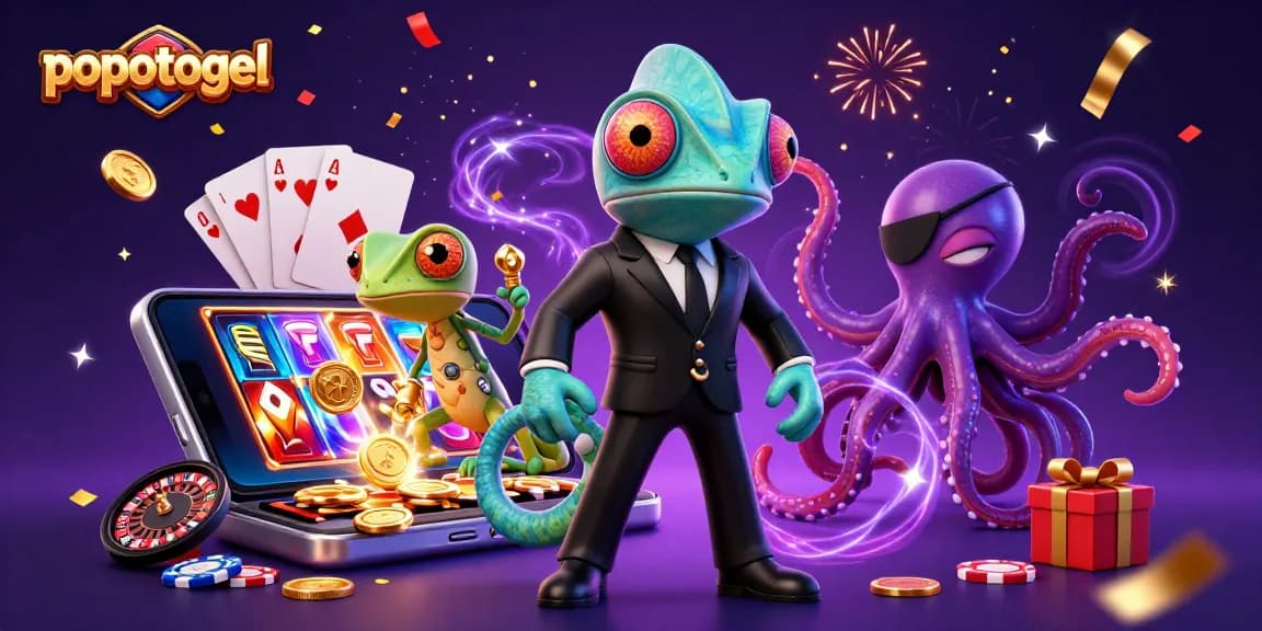 Spin reels and win big with Popotogel’s vibrant slot games featuring colorful characters and dynamic gameplay.