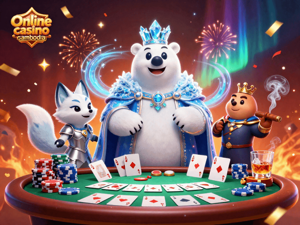 Engage in thrilling gameplay at Online casino cambodia with vibrant characters and dynamic casino elements.