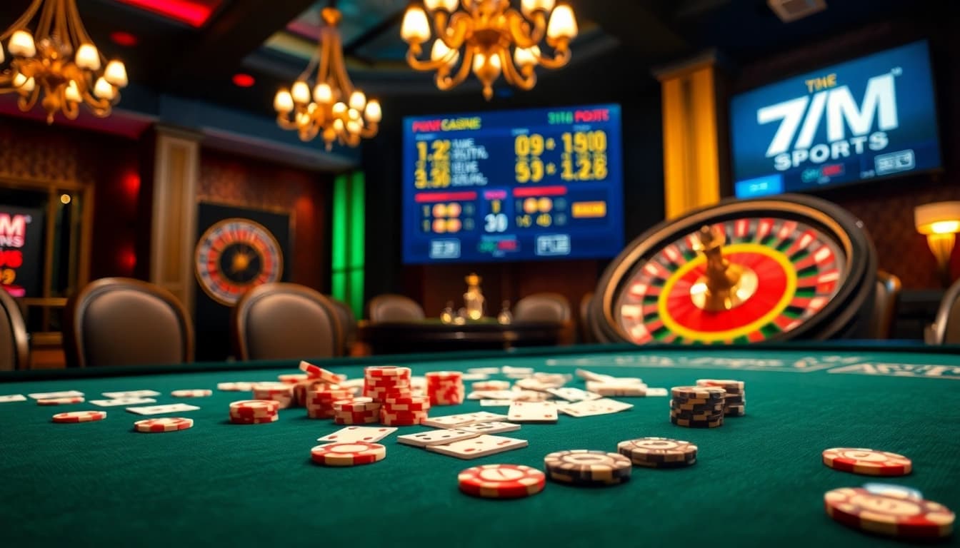 Experience the thrill of 7m betting strategies at a luxurious casino event.