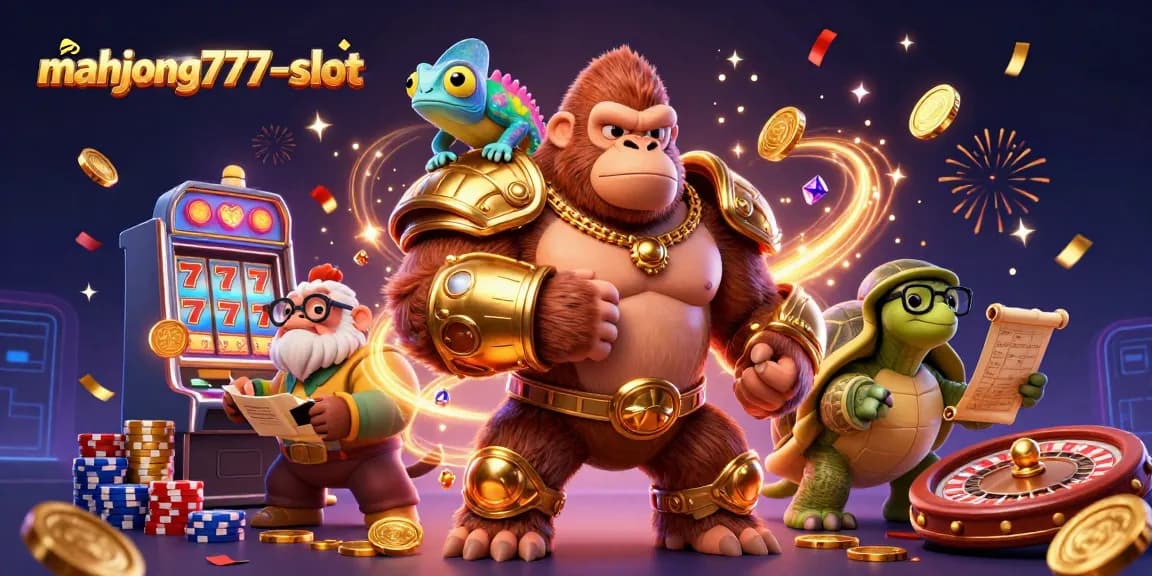 Experience thrilling gameplay with mahjong777-slot featuring vibrant characters and exciting casino elements.