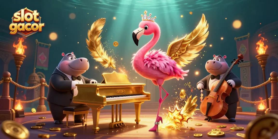 Menangkan slot gacor dengan meriah bersama penyanyi flamingo dan bassist hippo di kasino.