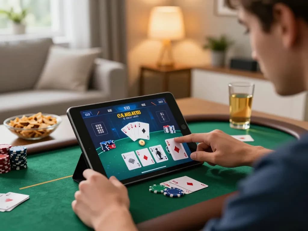 Ikuti permainan poker yang mendebarkan secara online dengan paris888 di perangkat Anda di rumah yang nyaman.