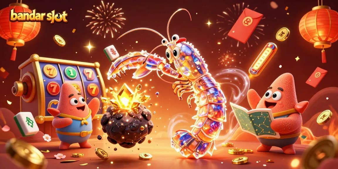 Menghancurkan asteroida dengan cara bandar slot yang mengagumkan, dikelilingi oleh simbol keberuntungan.