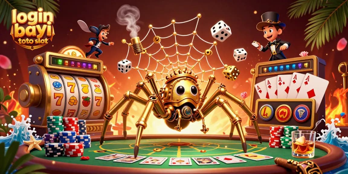 Engage with the excitement of login bayi toto slot amidst a vibrant casino atmosphere.