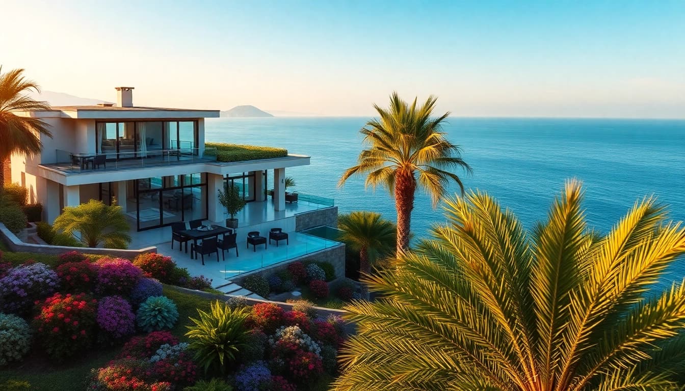 Discover alanya turkey homes for sale featuring luxurious villas with stunning sea views and modern designs.