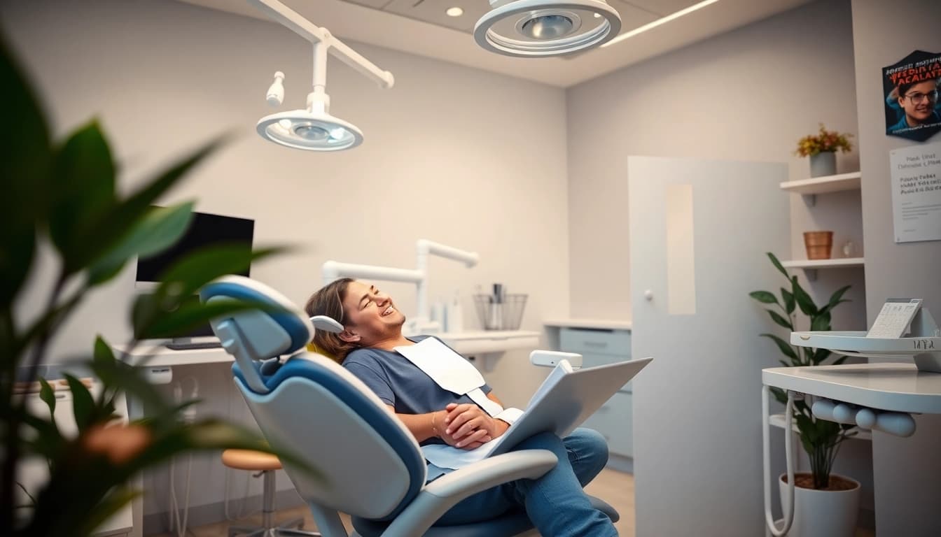 Affordable dental implants in Damansara showcased in a professional dental clinic environment.