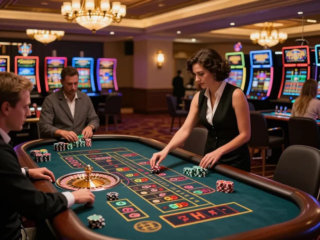 Experience exciting bets at the roulette table in the vibrant casino atmosphere of shbet800.