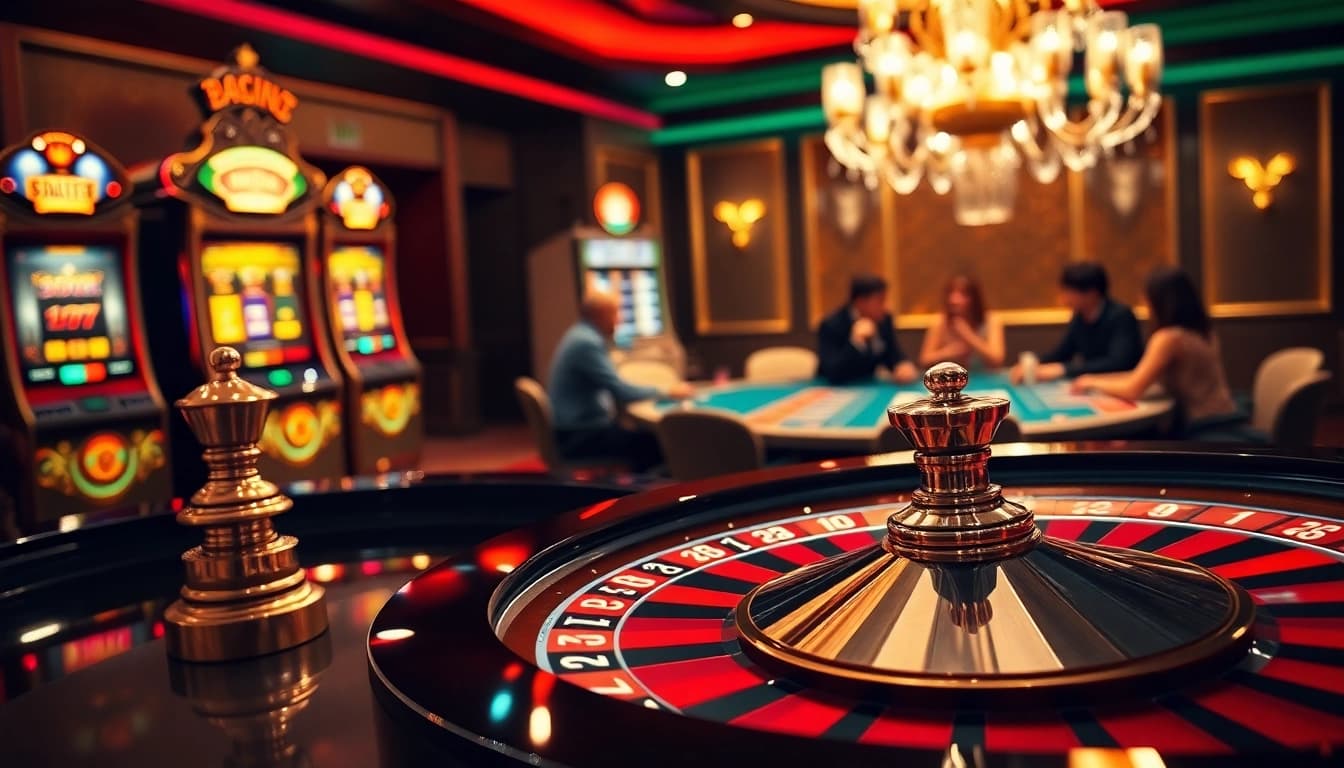 Vivez l'excitation du casino en ligne France avec des actions de roulette vibrantes et des jeux luxueux.