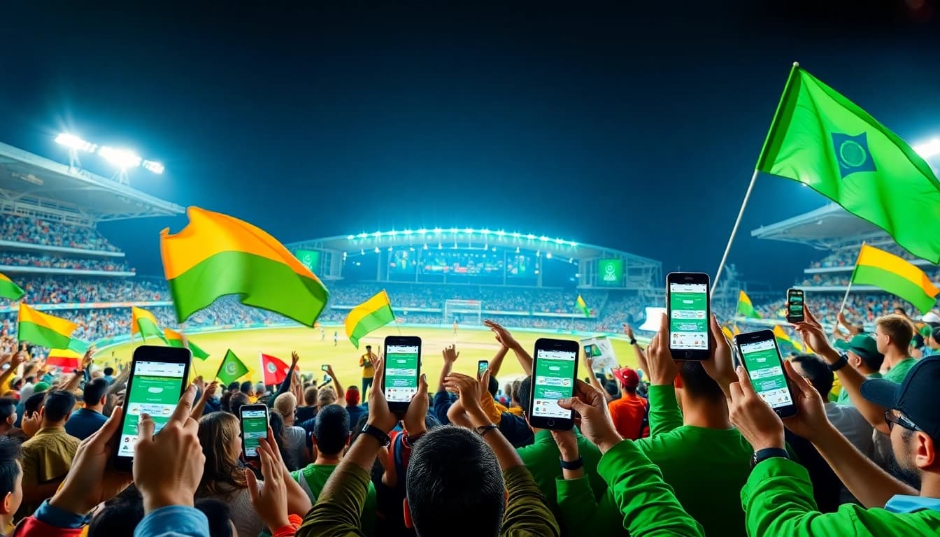 Explore the best sports betting sites India through a vibrant sports betting scene with enthusiastic fans.