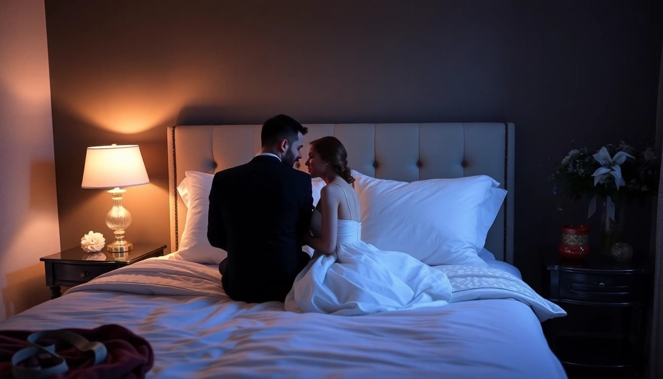Coprimaterasso matrimoniale di alta qualità su un letto con lenzuola morbide, ideale per un comfort ottimale.