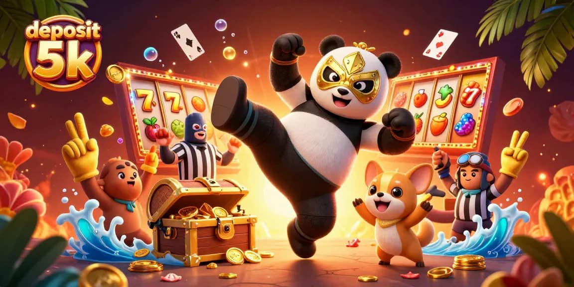 Engage with exciting slot gameplay in a vibrant scene featuring deposit 5k opportunities and jackpots.