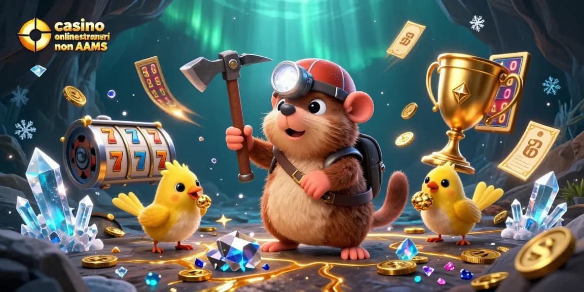 Unisciti all'emozione dei casino online stranieri non AAMS con giochi avvincenti, gemme e ricchi premi.