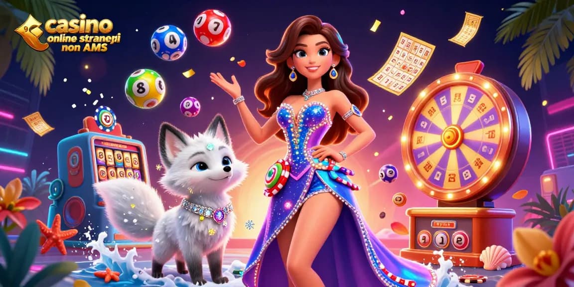 Vivi l'emozione nei casino online stranieri non AAMS con giochi dinamici e scene vivaci.