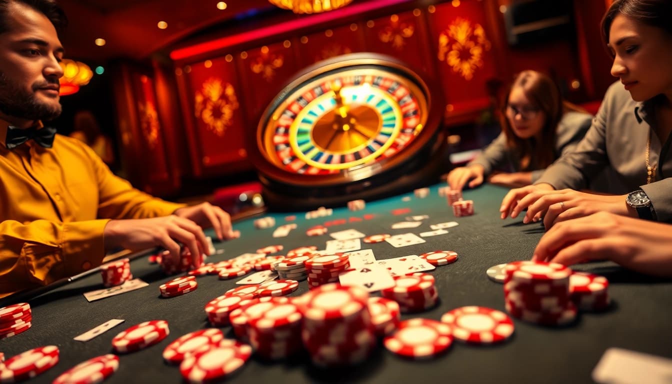 Nikmati sensasi Datuk Win dengan permainan kasino yang berwarna-warni, poker yang mendebarkan, dan rolet.
