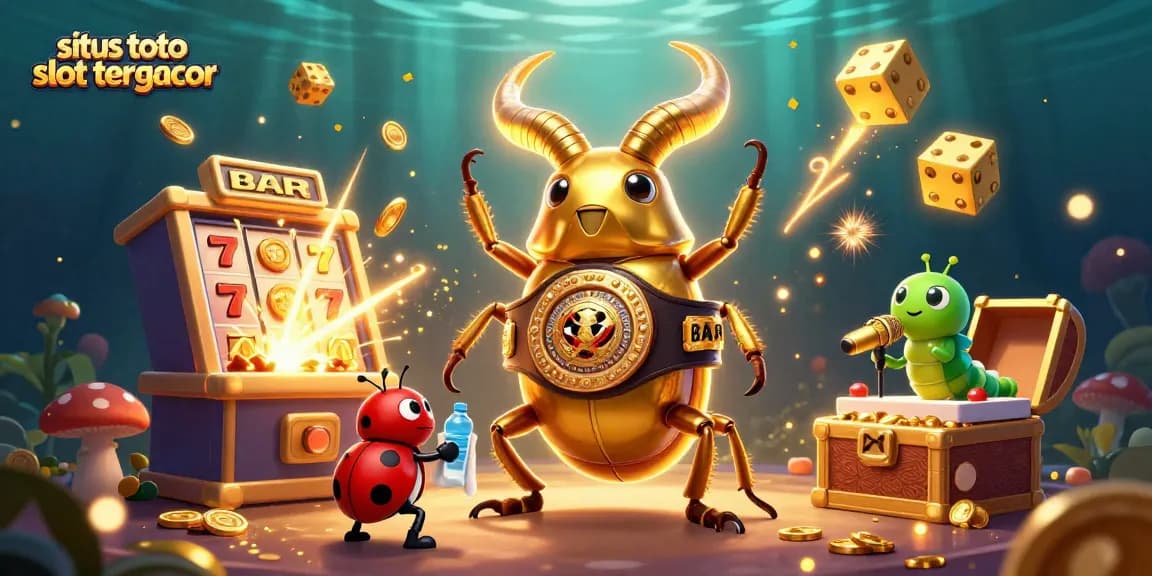 Engage in thrilling gameplay at situs toto slot tergacor with vibrant 3D imagery, showcasing dynamic slot elements and captivating characters.