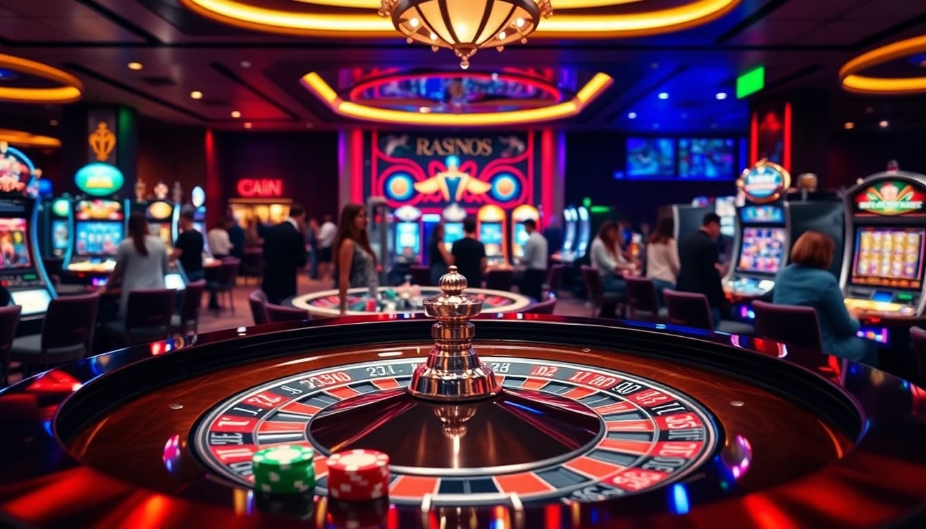 Découvrez l'excitation des casinos en ligne Français avec des tables de casino vibrantes et un gameplay palpitant.