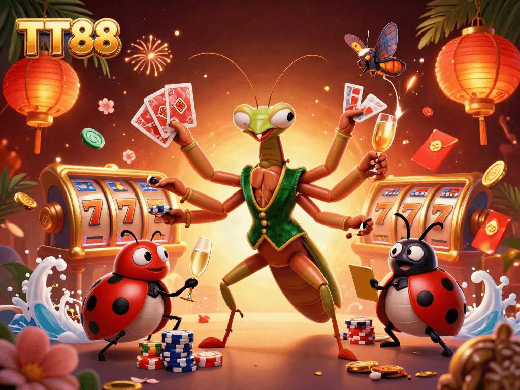 Play at TT88 and win big with thrilling 3D casino characters and vibrant slot elements.