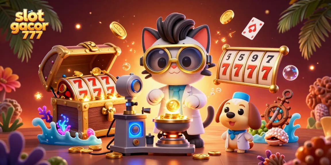 Menangkan slot gacor 777 dengan aksi mendebarkan dan elemen kasino penuh warna.