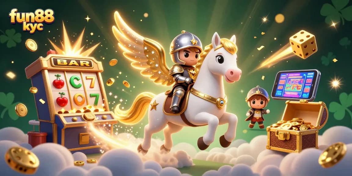 Cá cược thú vị tại fun88 kyc với nhân vật 3D trong khung cảnh sôi động và jackpot thu hút