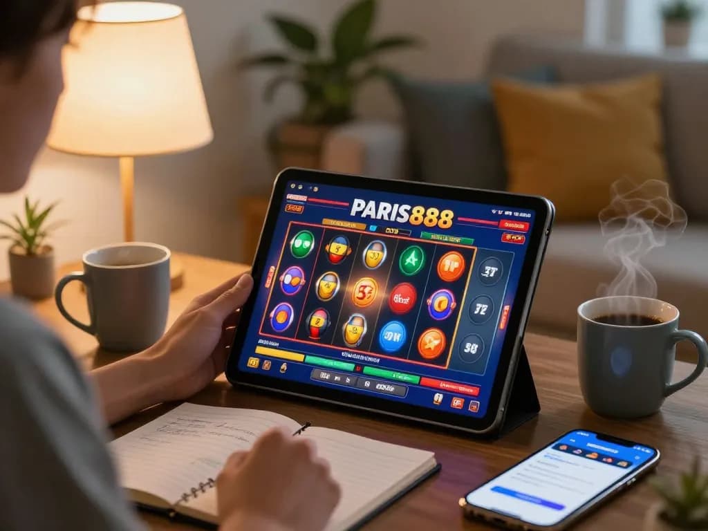 Play slots on Paris888 while enjoying a cozy home gaming experience