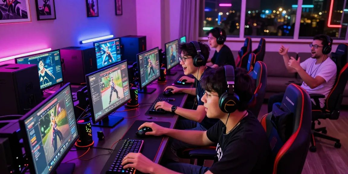 NAGA2000: Topup Akun Game Dengan Metode QRIS Gratis Biaya Admin Setiap Hari di ruang tamu yang cerah dengan penggemar game.