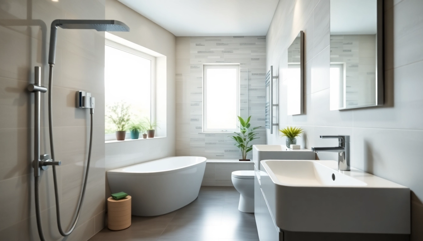 Erleben Sie die hochwertige Sanitärlösungen von sonni sanitär GmbH in einem eleganten Badezimmer.