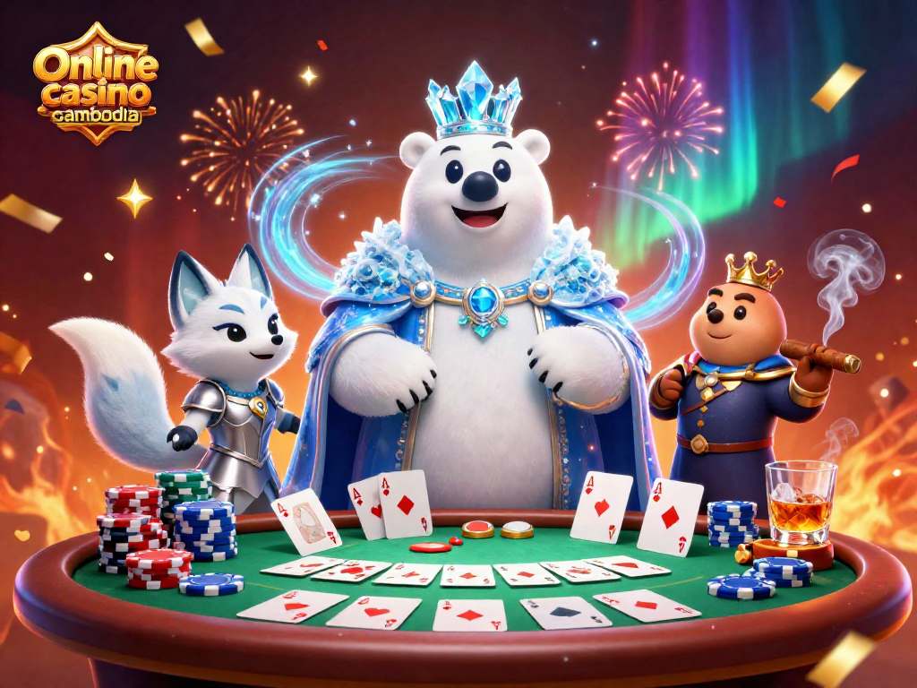 Engage in thrilling gameplay at Online casino cambodia with vibrant characters and dynamic casino elements.