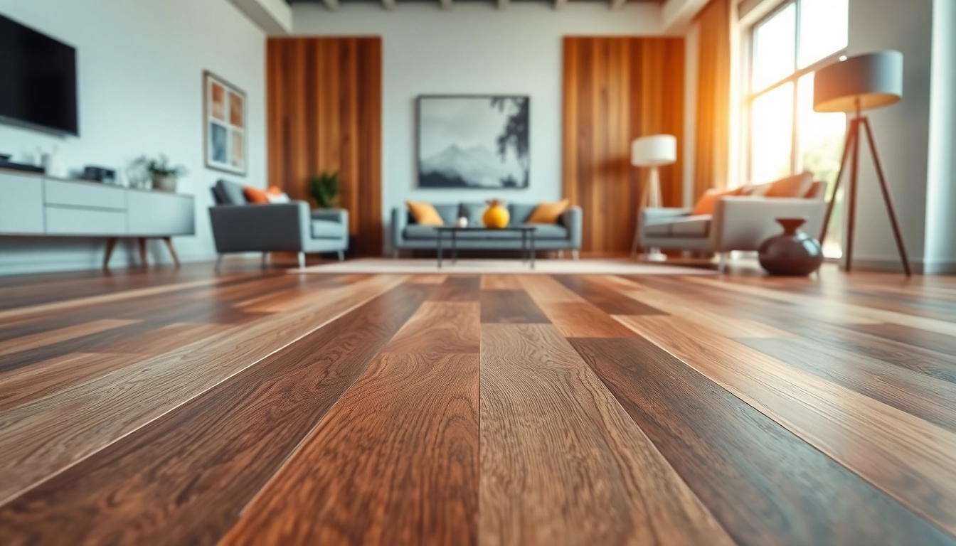 Enhance your home with stunning lvt flooring in a modern living room.