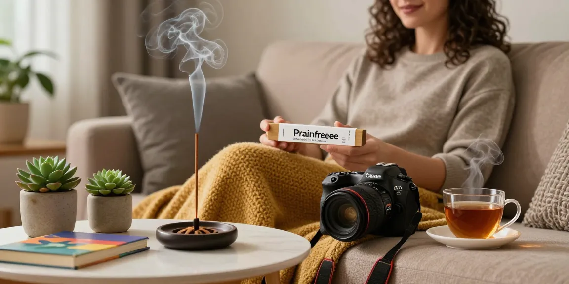 Experience tranquility with the buy-brainfreeze-10-gram-bag, enhancing your relaxation with aromatic incense.