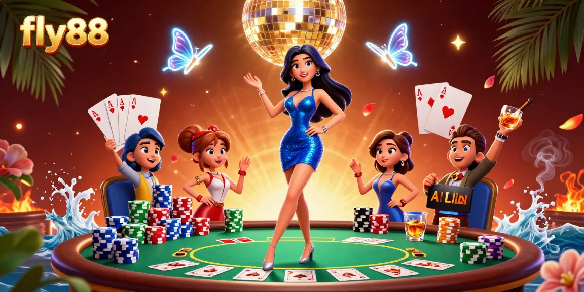 Experience thrilling gameplay at fly88 with vibrant casino action and dynamic characters.