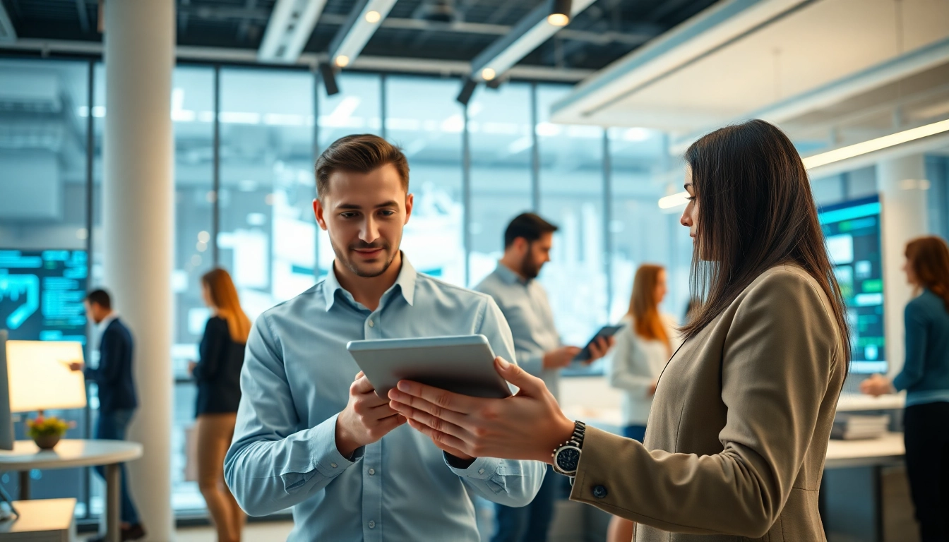 Streamlined workspace featuring an assistant for enterprise facilitating team collaboration and productivity.