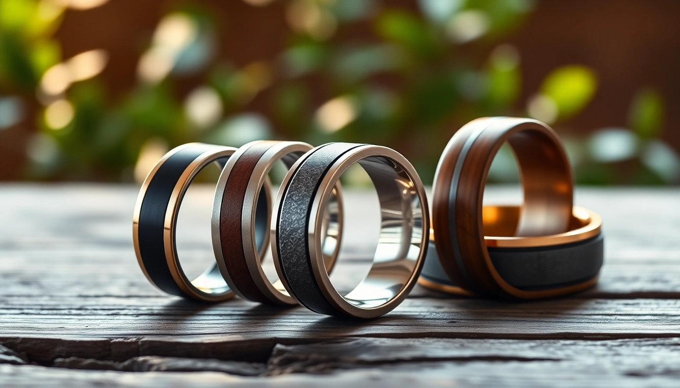 Handcrafted Unique Wedding Bands for Men: Defining Personal Style and Commitment
