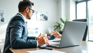 신용카드 현금화와 관련한 전략을 논의하는 재정 전문가의 이미지