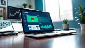 Engaging overview of a youtube smm panel dashboard highlighting analytics for social media marketing.