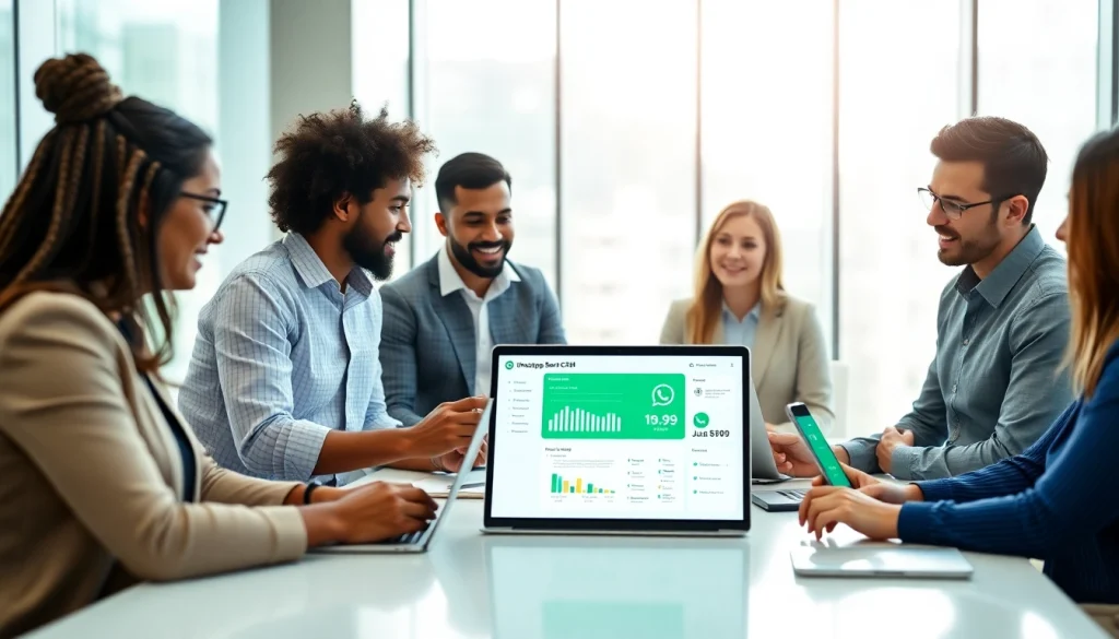 Streamline business communications with WhatsApp Smart CRM for efficient collaboration.