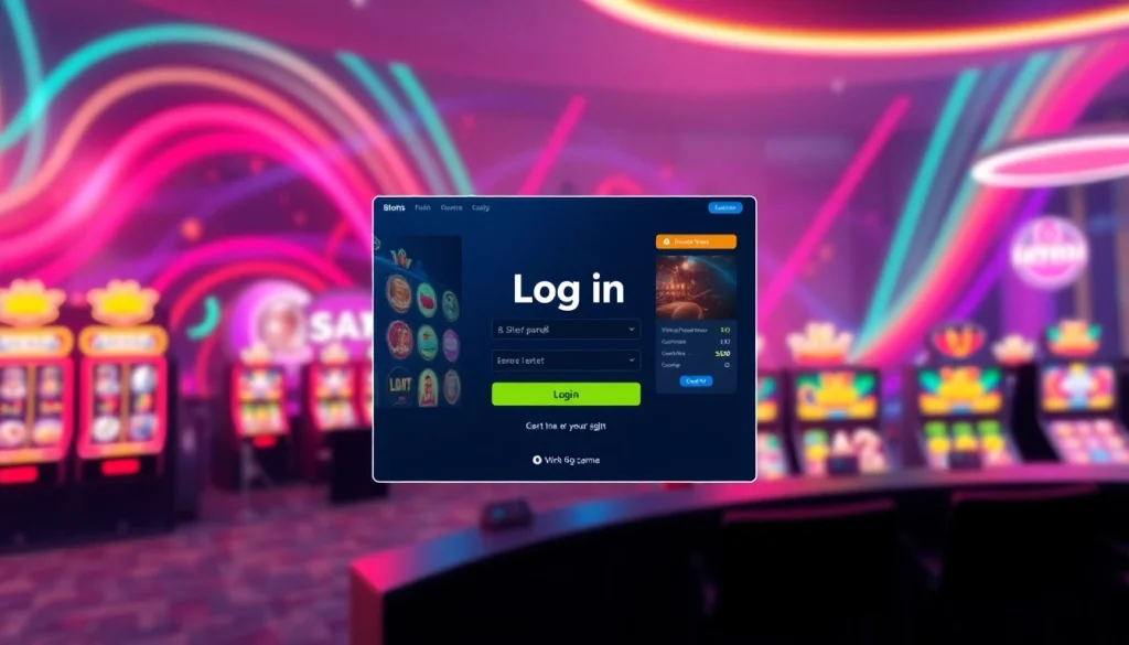 Login qq8821 portal for online gaming with vibrant graphics and user dashboard.