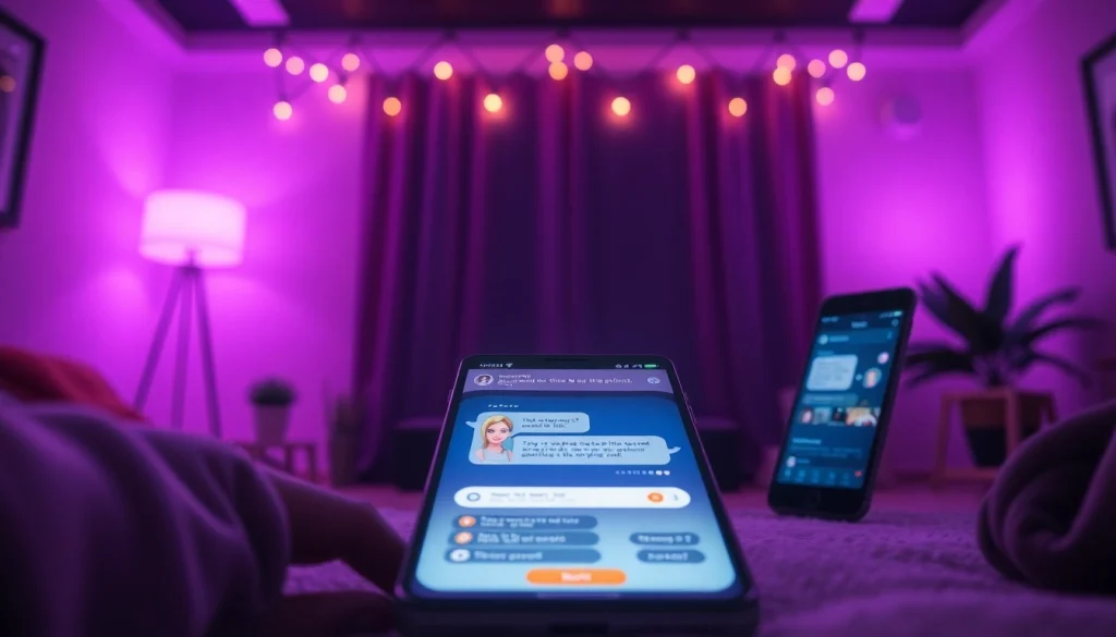 Explore engaging NSFW AI chat interactions in a modern digital interface.