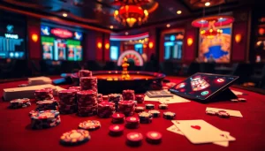 Players engaged in a thrilling game at a luxury casino table, exploring hidden wiki tor connections.