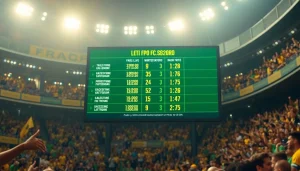 ดูผลบอลสดไทยในสนามฟุตบอลที่เต็มไปด้วยแฟน ๆ ที่ตื่นเต้น