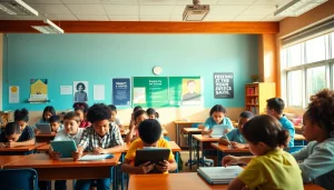 Engaged students collaborating on innovative education projects, showcasing the spirit of education and equality.