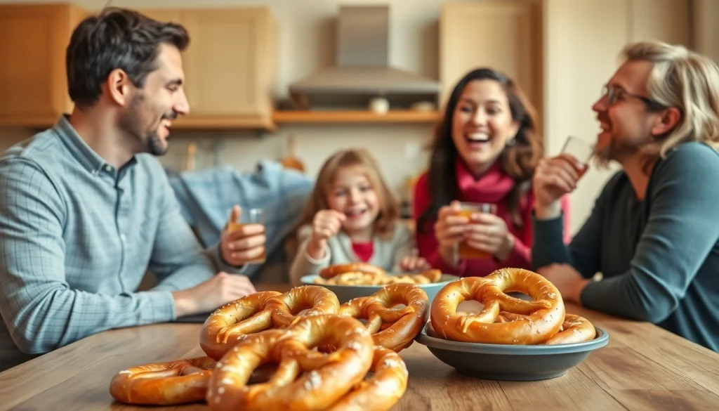 Discover who owns Pretzel warranty through a cozy family gathering over pretzels.