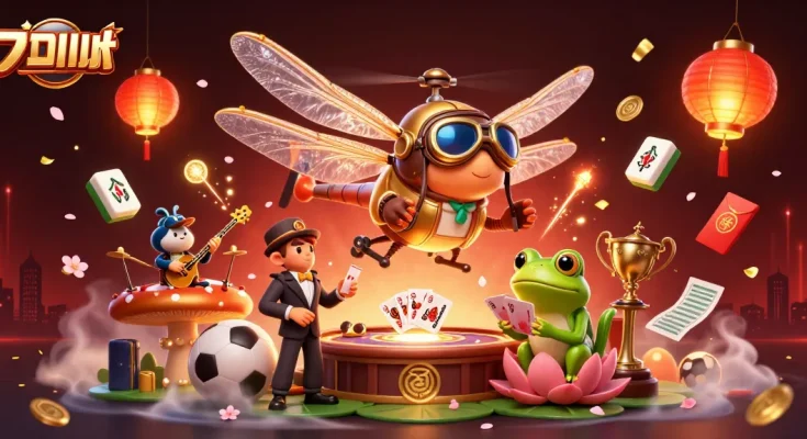 Experience exhilarating แทงบอล action with a vibrant 3D casino scene featuring animated character interactions and dynamic gambling elements.